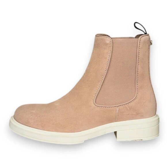 BOSS Vanity ChBootie SD Women's Pink Suede Chelsea Boots US 7 (EU 37) MSRP $199 - Picture 2 of 4